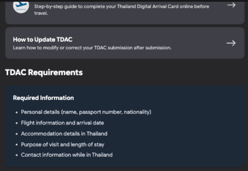 MestoGo's built-in TDAC application guide